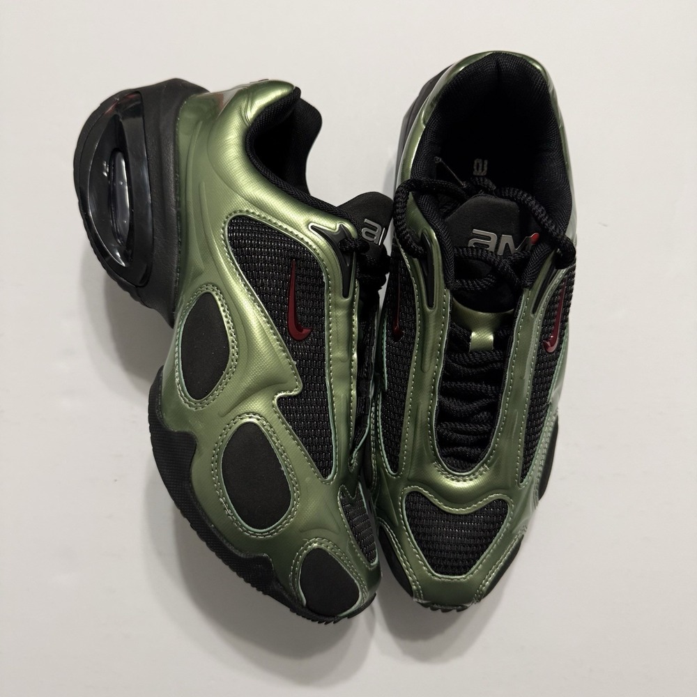 New Nike Air Max Muse Shoes Women Metallic Oil Green FV1920 004 Size 6.5